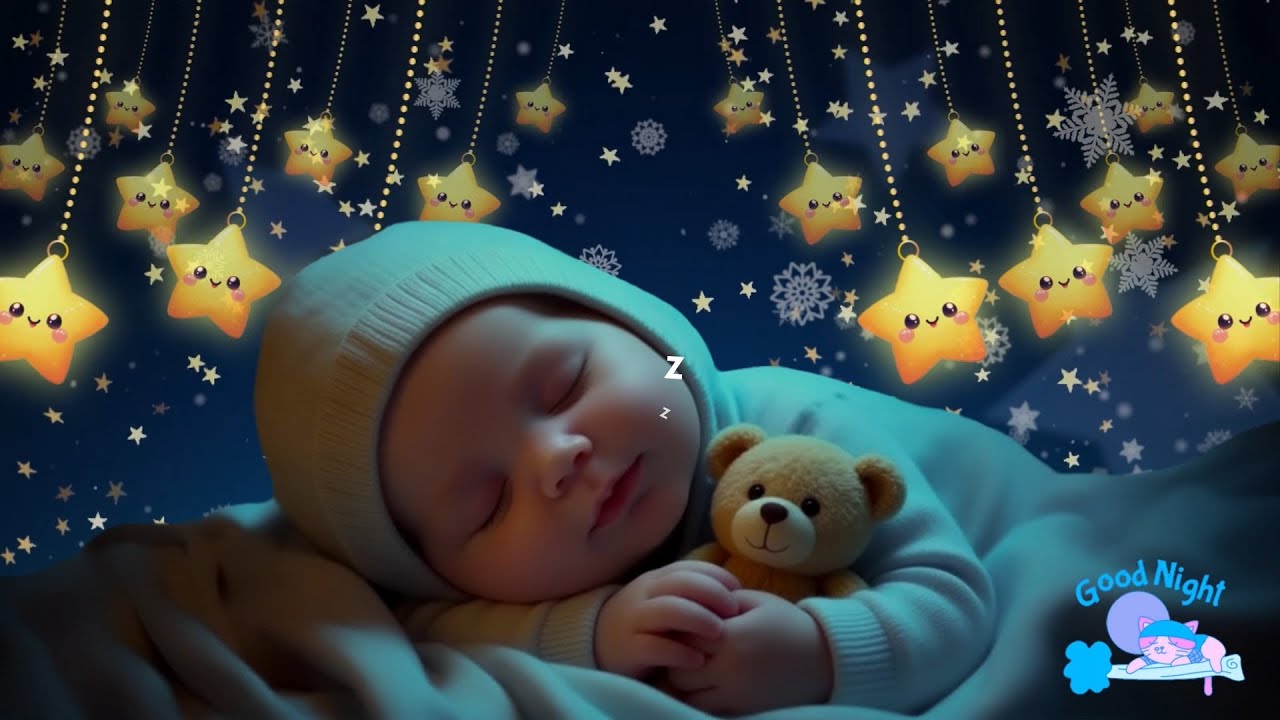 Baby Sleep Music 🌙 Instant Calm Baby Sleep 💤 Baby Drift to Sleep 🎶 Mozart & Brahms Lullabies