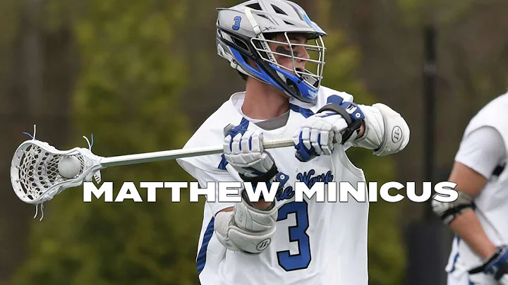 Matthew Minicus Senior Year Highlights | Darien Hi...