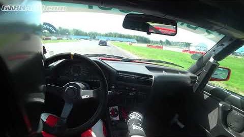 POV BMW M3 E30 with shortened gearing  4:29 diff Time Attack [4k]