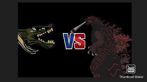 Godzilla Vs SCP-682 (Part 1/5)