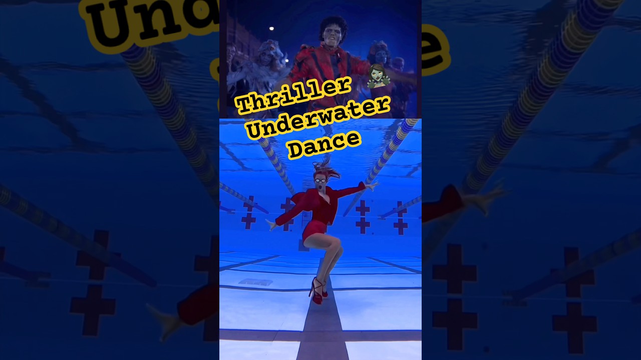 ТРИЛЛЕР - ПОДВОДНЫЙ танец 🧟‍♀️ 💦 