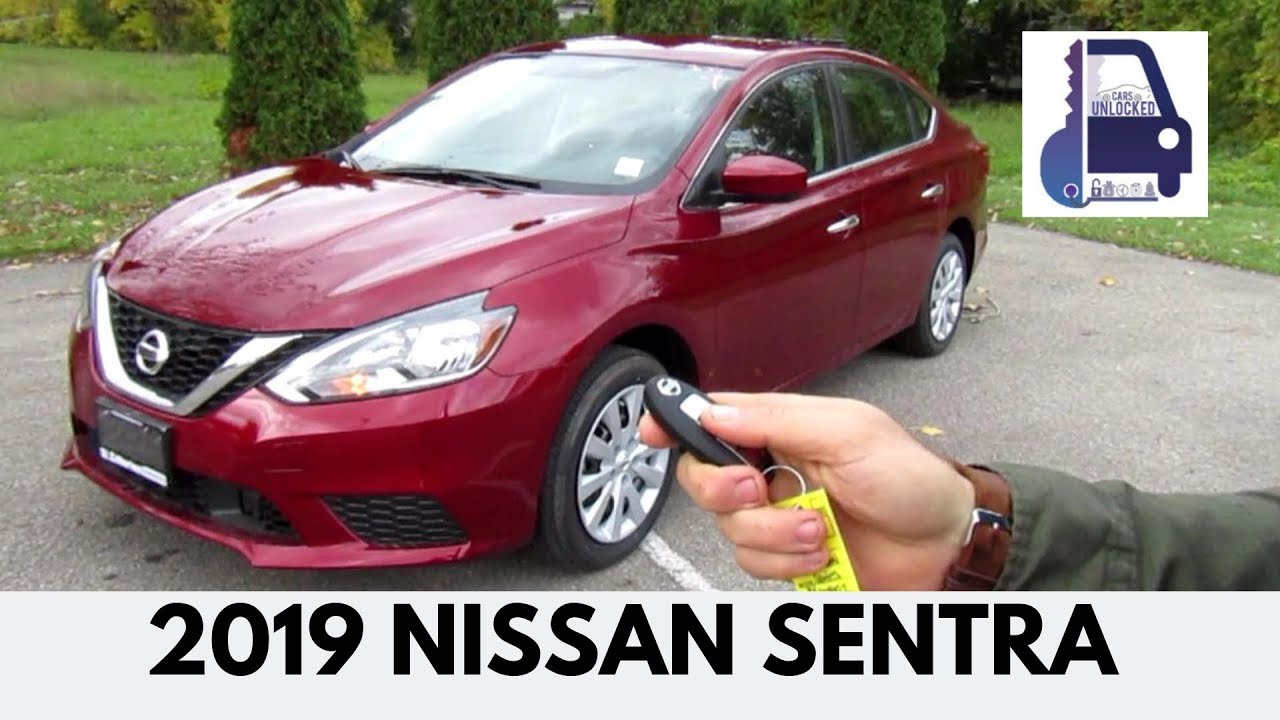 19 Nissan Sentra Sv In Depth Walk Around And First Look Youtube