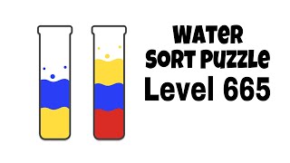 Water Sort Puzzle Level 665