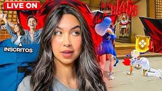 VEM QUE EU TE CARREGO PRO ELITE 🤫 FREE FIRE AO VIVO 🎀LETH...