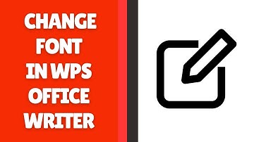 Hoe u het lettertype in WPS Office Writer kunt wijzigen