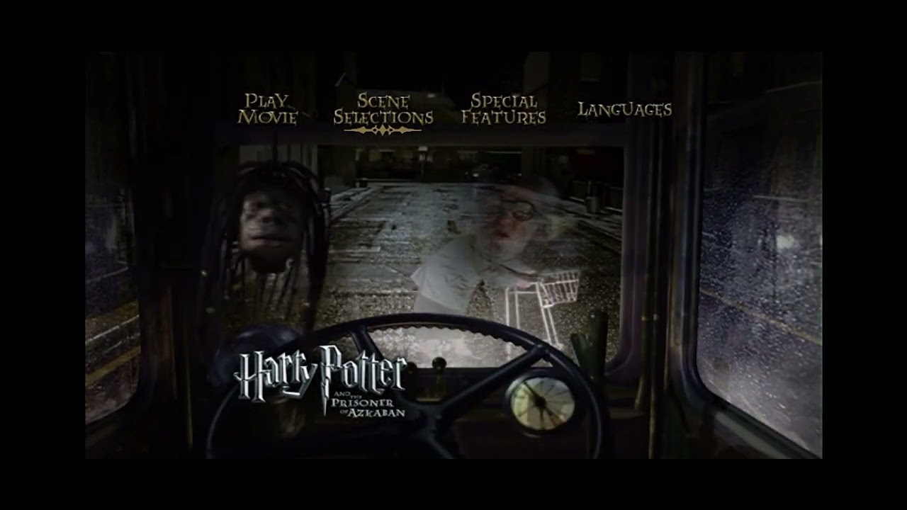 Harry Potter and the Prisoner of Azkaban (2004) - Dvd Menu Walkthrough