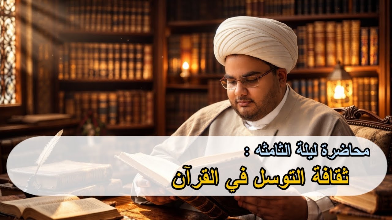 محاضرة ليلة الثامنه من شهر رمضان:ثقافه التوسل في القرآن