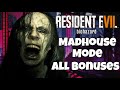 MADHOUSE - Resident Evil 7 MADHOUSE DIFFICULTY Gameplay Walkthrough - All Bonuses w/ Infinite Ammo