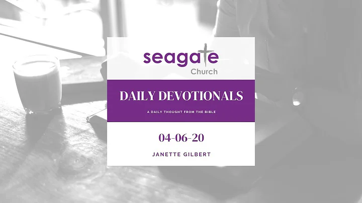 Thursday 04 June - Daily Devotional from Janette G...