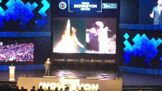 Astronaut Chris Hadfield at Innovation Week in Istanbul