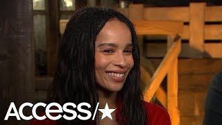 'Fantastic Beasts': Zoe Kravitz Jokes About #DumbleDAMN (AKA Jude Law) | Access