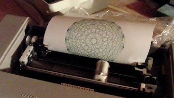 Geometric Design on Commodore 1520 Printer/Plotter