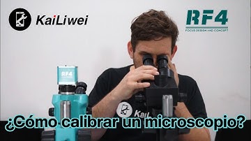 ¿Cómo calibrar un MICROSCOPIO binocular / trinocular para REPARACIÓN DE CELULARES?