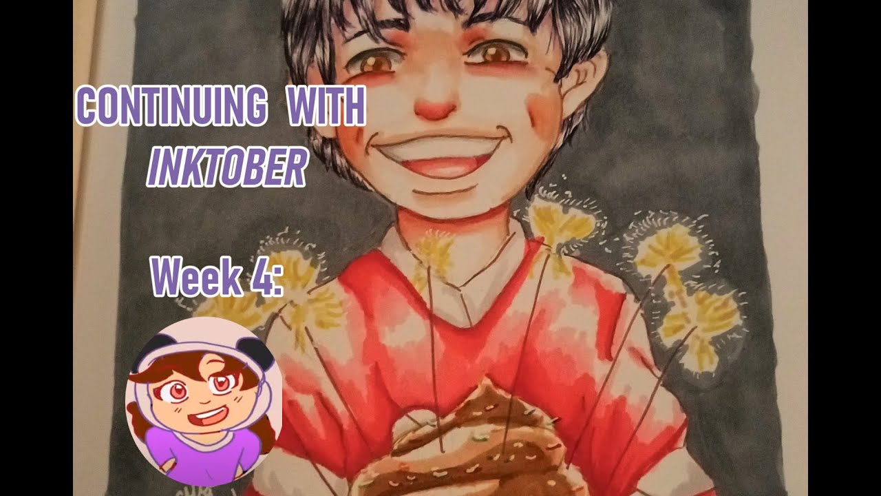 My First Inktober | Week 4| Sketch with me 🎃 - YouTube