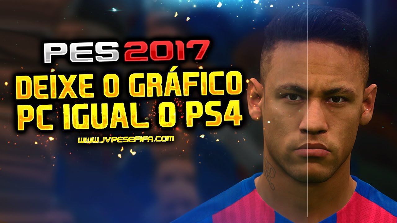 Resultado de imagem para PES 2017: DEIXE O GRÁFICO DE PC IGUAL DE PS4