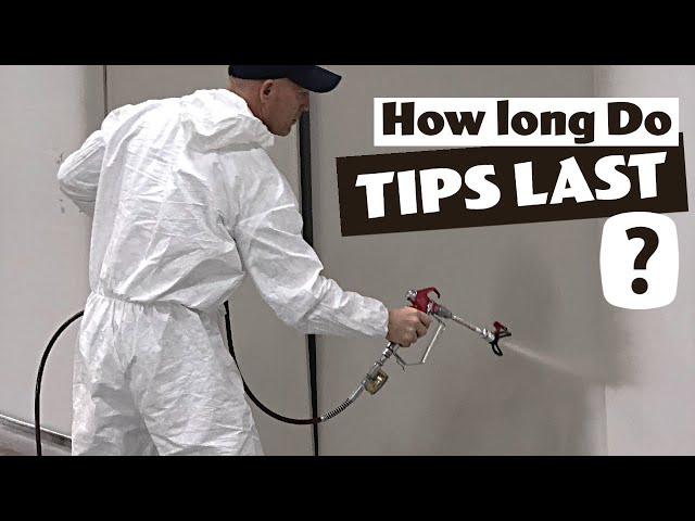How Long Do airless tips last? Airless Tip Mystery! - YouTube