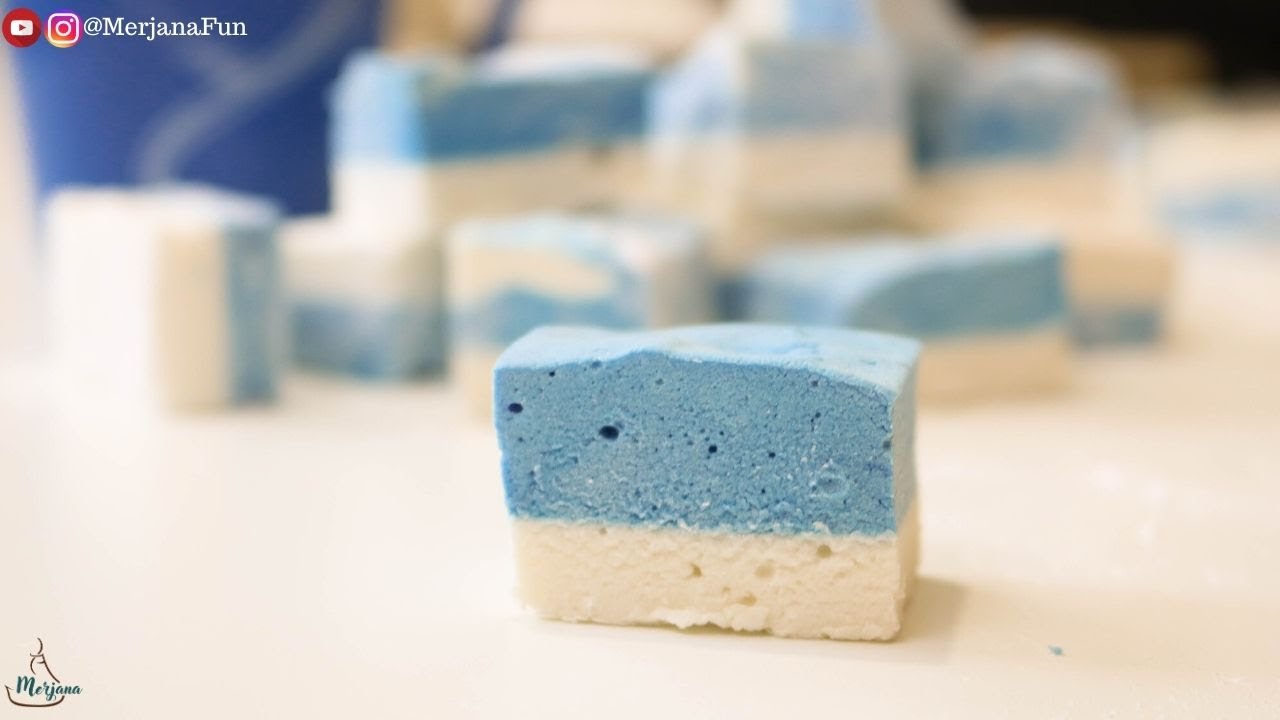 بمكونين فقط اعملي المارشميلو المارشمالو  | Marshmallow Recipe