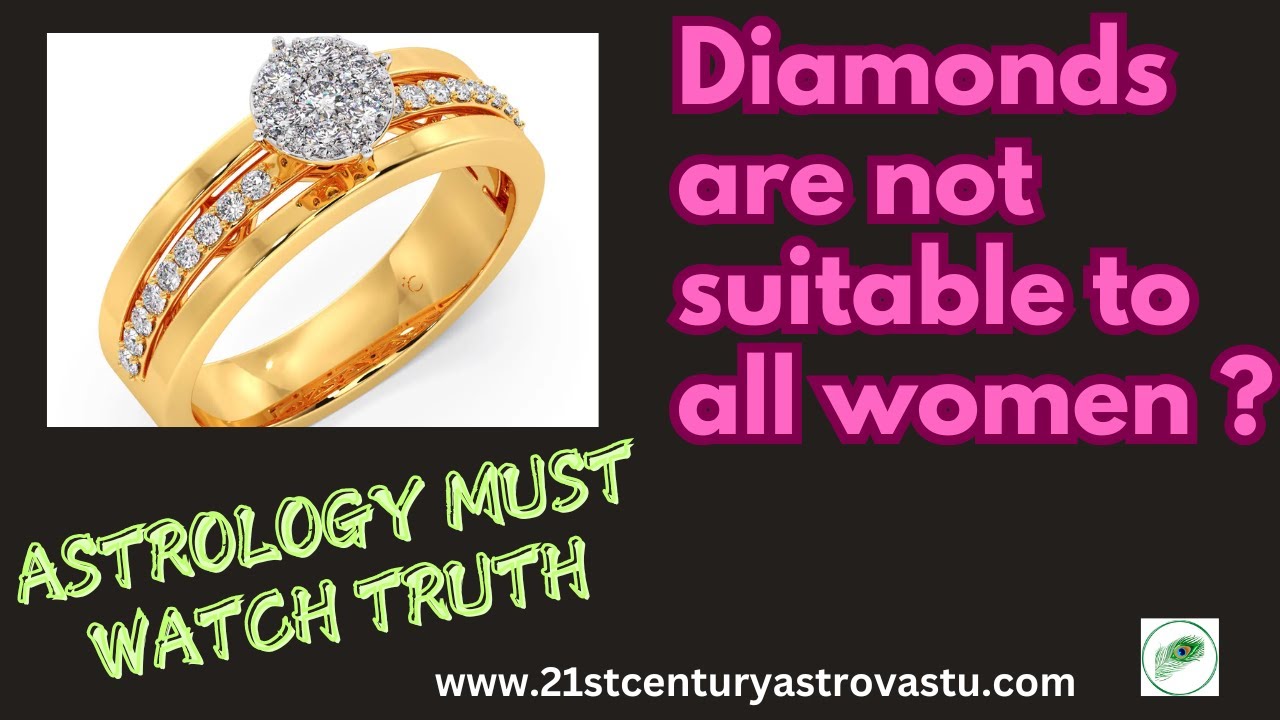 Who can wear diamonds ? 💎I Diamonds are not suitable for all women, why