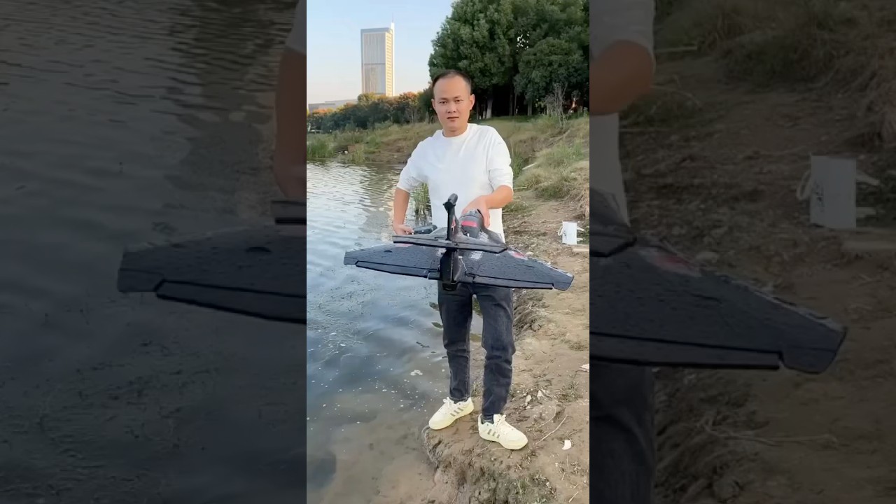 XiaXiu Sea Land Air Plus RC Plane | 3-in-1 Takeoff on Water, Land & Air | Brushless Power!