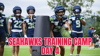 Seahawks Training Camp Day 4 