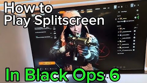 How to play Split Screen in Call of Duty Black Ops 6 multiplayer on PS5 (Easy Method!) (100% WORKS!)
