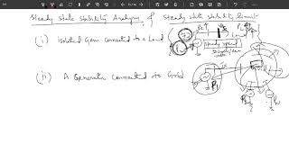 Steady State Stability Analysis | Power System Stability Studies | Lecture9