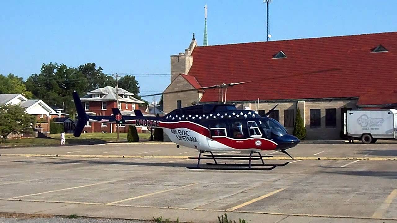 Bell 206L-4 LongRanger Start-Up and Take-Off