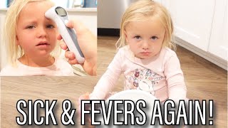 Sickness Strikes Our Summer Holiday! | 2 Year Old Mysterious Fevers | First Illness of the Season