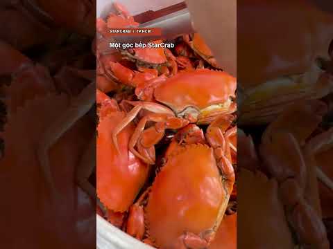 Video mở nắp nồi cua hấp StarCrab