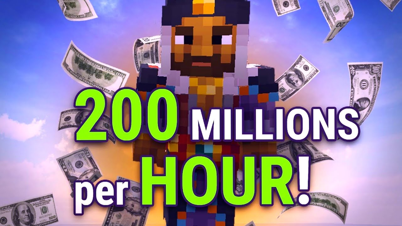 MINECRAFT HOW TO BECOME RICH IN FAKEPIXEL | HYPIXEL LIKE SERVER PART 1 ...