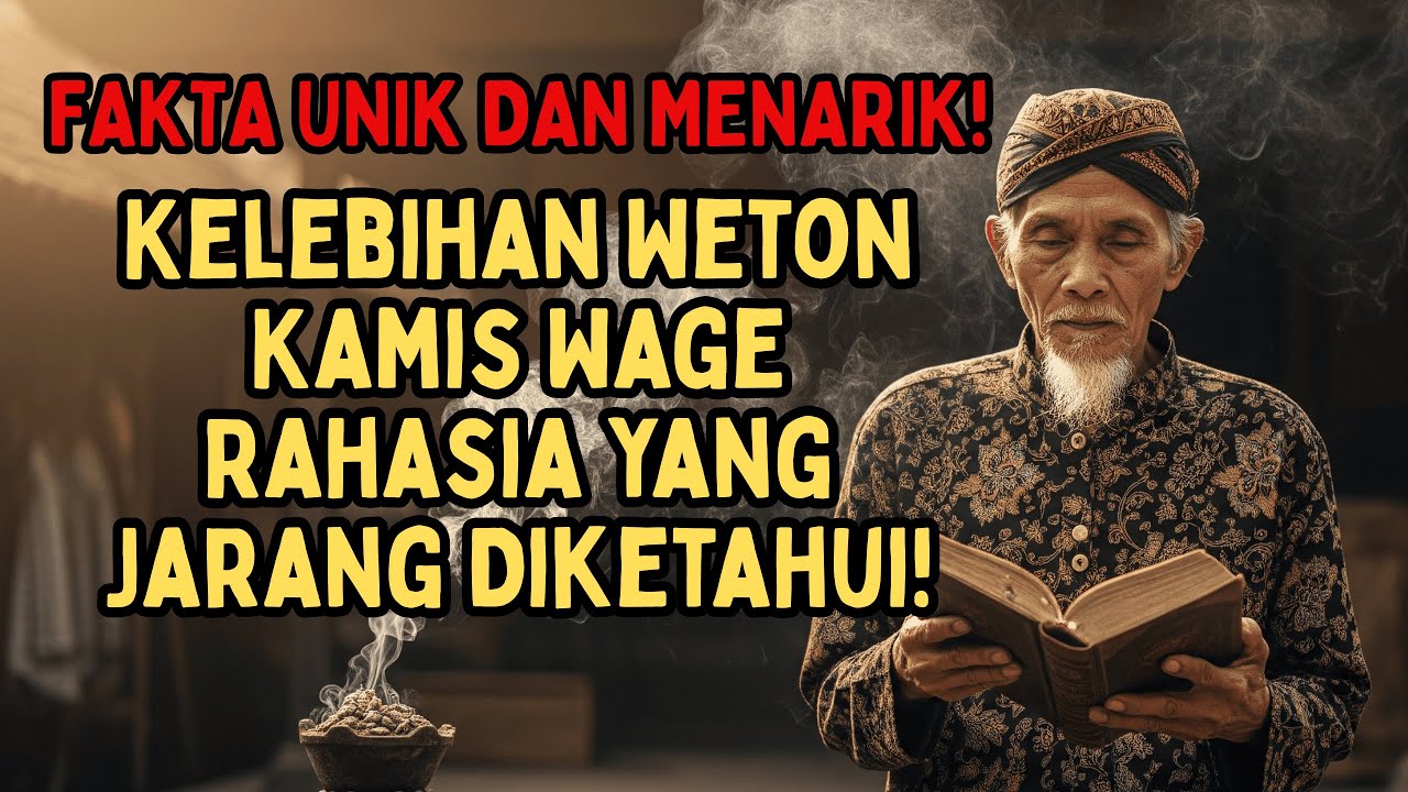 Kelebihan Weton Kamis Wage Menurut Primbon Jawa: Rahasia yang Jarang Diketahui!