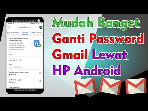 Video: Cara Mengganti Email Dan Kata Sandi