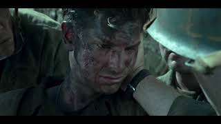 Hacksaw Ridge (2016) saving the last Solider Scene | Best Fight Scene