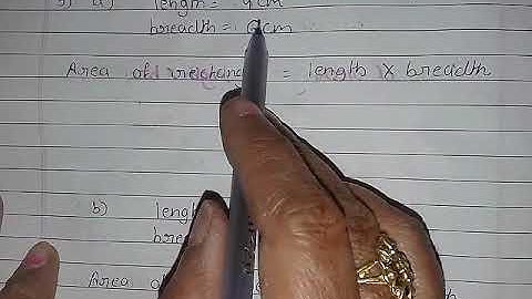 Maths std 5th ch 17 Perimeter and Area