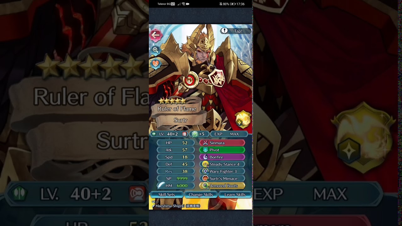 Fire Emblem Heroes: Legendary Chrom Infernal