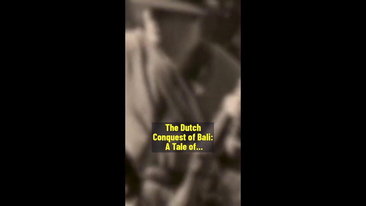 The Dutch Conquest of Bali a Tale of Resistance  