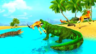 Crocodile Simulator Android Mobial Game Kill The Animals And Humanbeings#4 screenshot 3