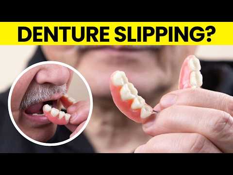 Moving Lower Denture? Here's How to Fix It...