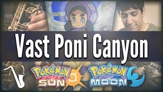 Pokémon Sun & Moon: Vast Poni Canyon - Jazz Cover || insaneintherainmusic (feat. SwigglesRP) chords