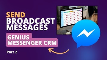 Send Broadcast Messages To Facebook Friends #GoHighLevel