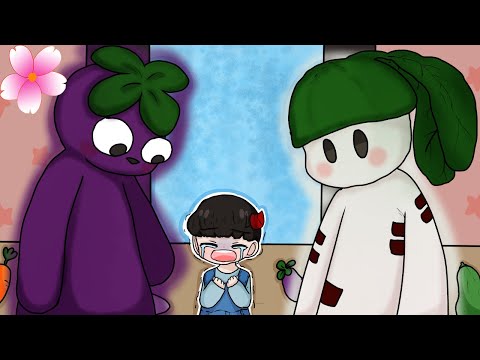 112) 야채괴물이 나타났어요! 🍆 [엄마가된플레르시즌2 가족상황극] - [플레르TV]