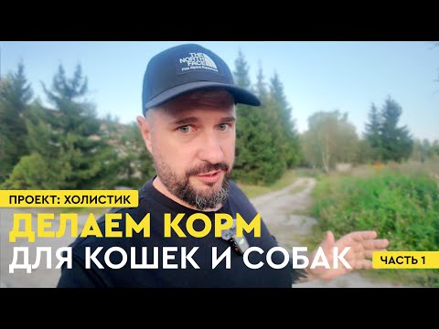 Видео: ПРОЕКТ: ХОЛИСТИК // ДЕЛАЕМ КОРМ ДЛЯ КОШЕК И СОБАК // НАЧАЛО... (часть 1)
