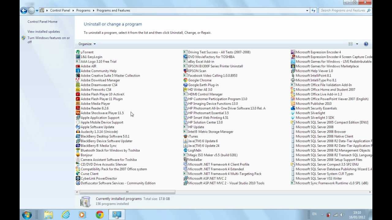 How to Uninstall a Program from your Computer - YouTube