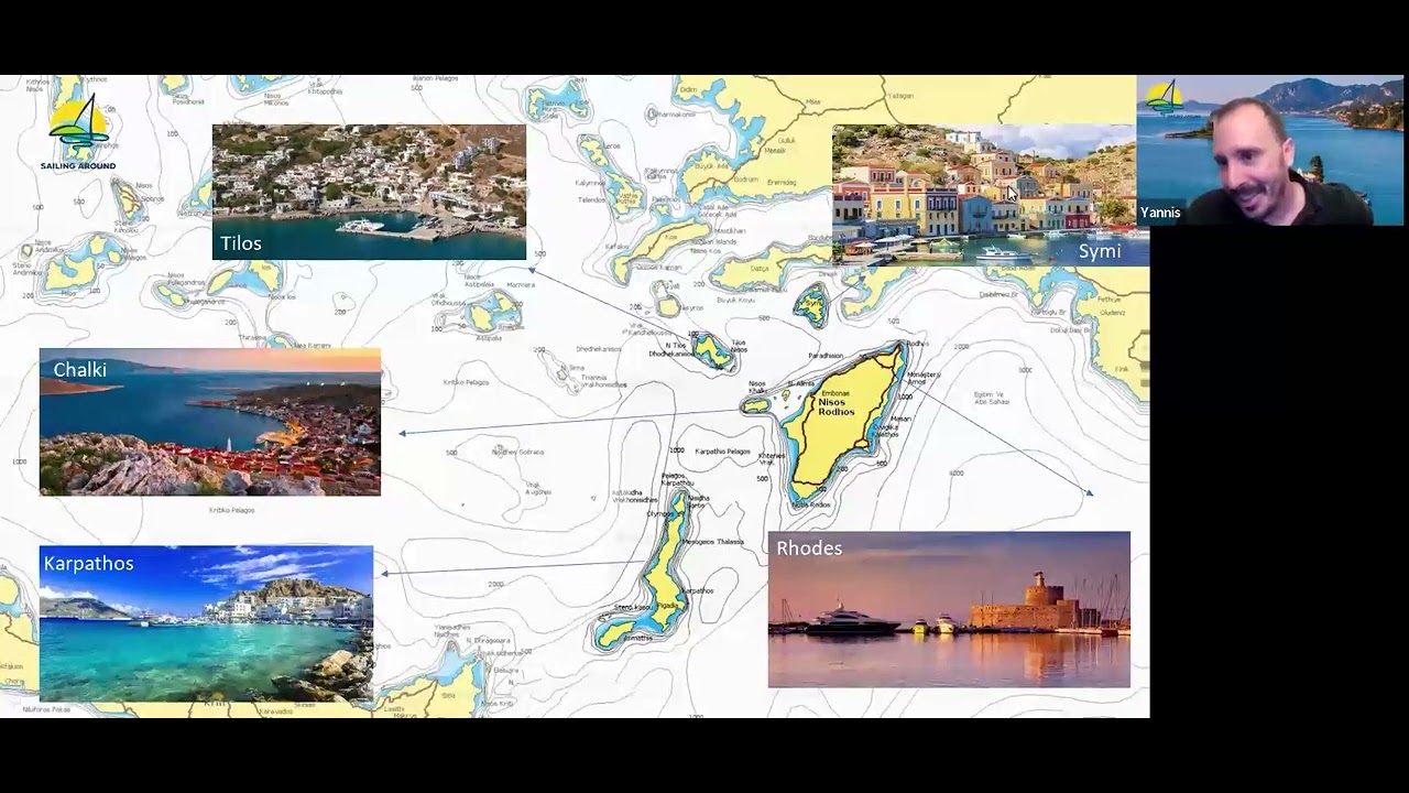 Sailing Greece Webinar - The Dodecanese & Sporades islands