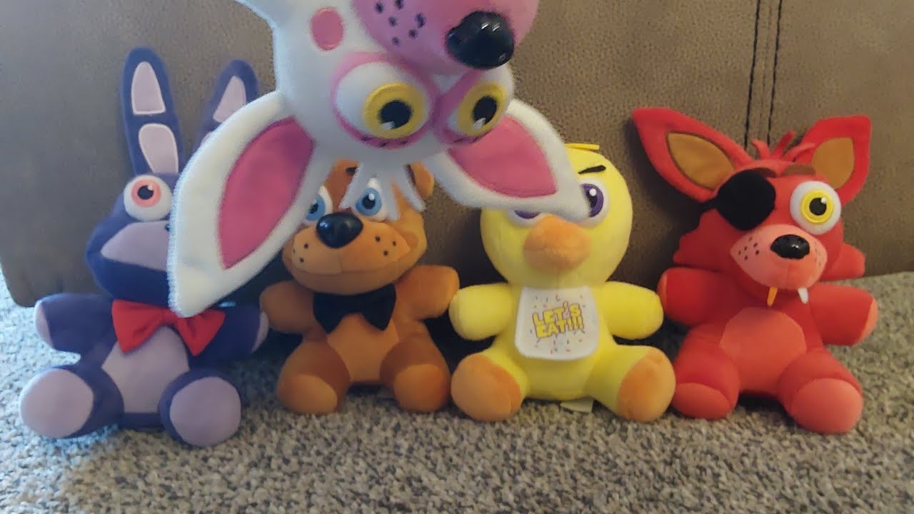 fnaf wave one plush review first video #fnaf - YouTube