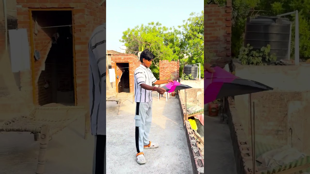 Aj me Aran kar raha tha tabhi mujhe mili patang 🪁 #viralvideo #kite #shortvideo