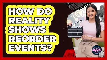 How Do Reality Shows Reorder Events?