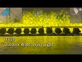 LED Outdoor Waterproof Water Wave Light for outdoor architecture project