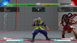 Old Zeku corner meaty throw vs 3f wakeup jabs