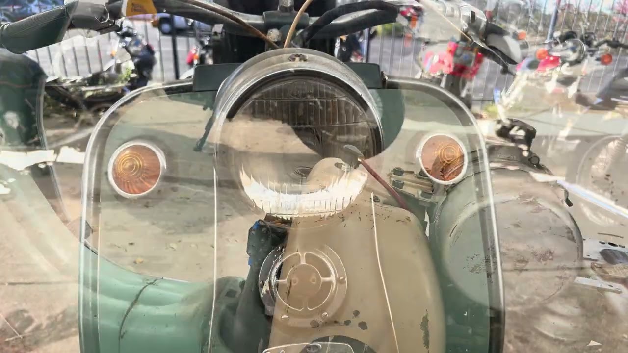 For Sale Very Rare 1958 Silver Pigeon Scooter